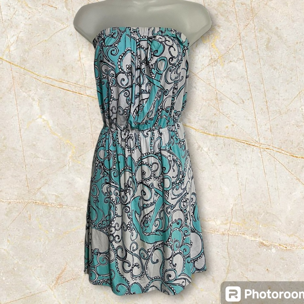 Lilly Pulitzer Strapless Atwood Dress, Size XS